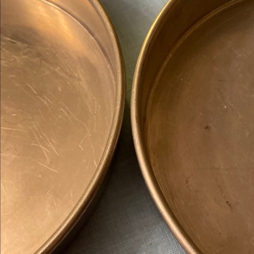 Wear Ever Cake Pans 9” Set Vintage 1950’s